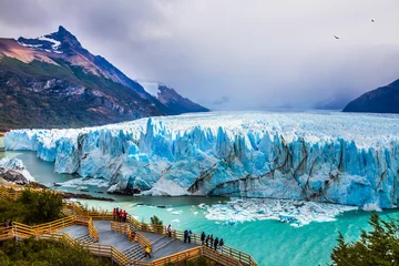 Crédence de cuisine en verre imprimé Glaciers Glacier Perito Moreno en Patagonie