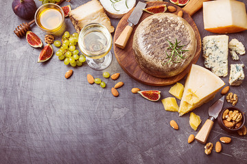 various types of cheese