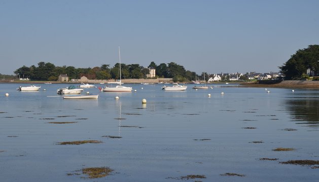 Golf du Morbihan, Montsarrac depuis le Passage, 