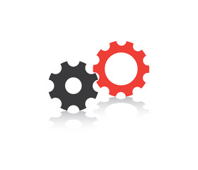 vector of gears cog wheel illustration 