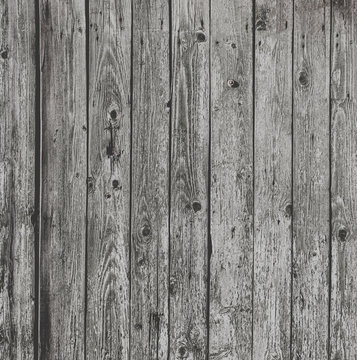 Grey wooden texture with planks, natural wood textured  surface background.