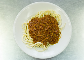 Handmade Pasta Pici ragout Tuscany