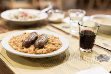 Sausages And Beans