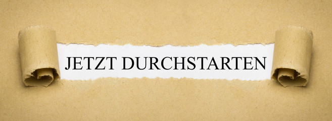 Jetzt durchstarten