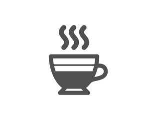 Cafe creme icon. Hot drink sign. Beverage symbol. Quality design elements. Classic style. Vector