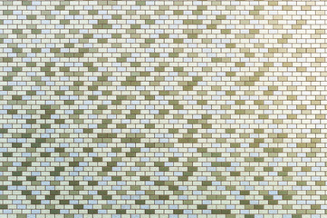 緑色のタイルのモザイク壁