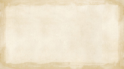 Beige brown grunge retro border textured background powerpoint widescreen