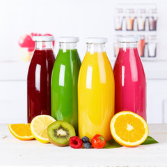 Saft Smoothie Smoothies Flasche Orangensaft Fruchtsaft Frucht Quadrat Früchte