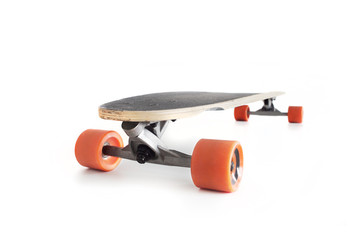 Naklejka premium Longboard isolated on white