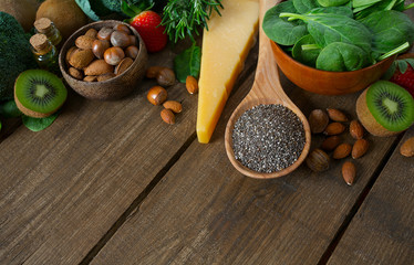 healthy food concept