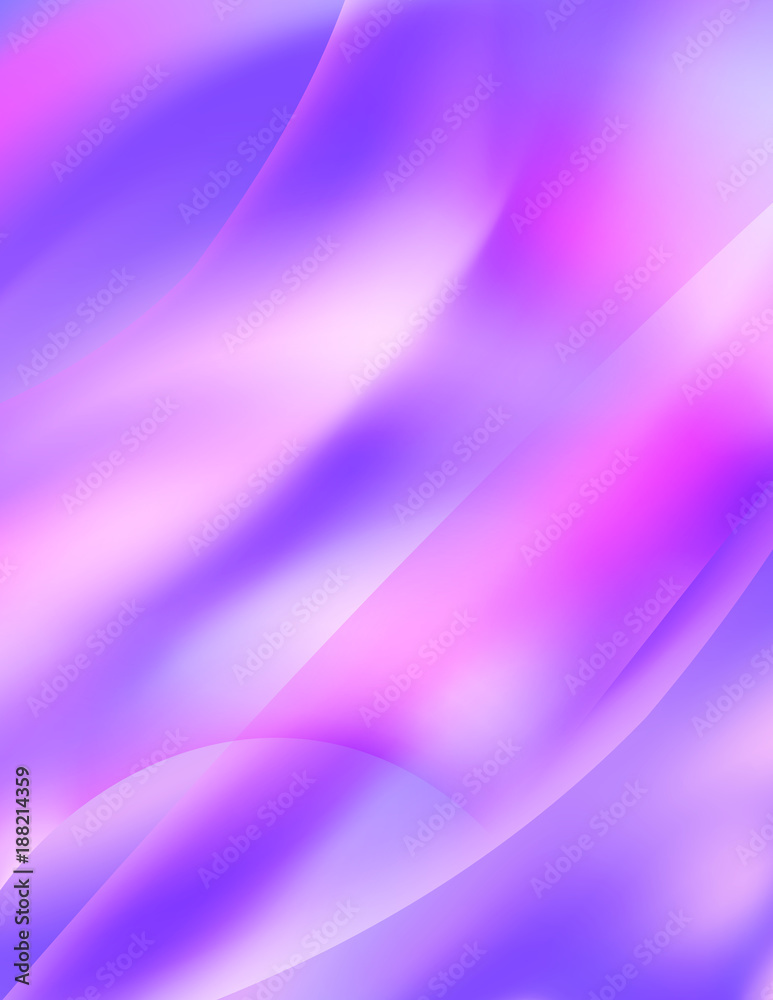 Leinwandbilder abstract blue and mauve smooth background. blurred vector graphic pattern
