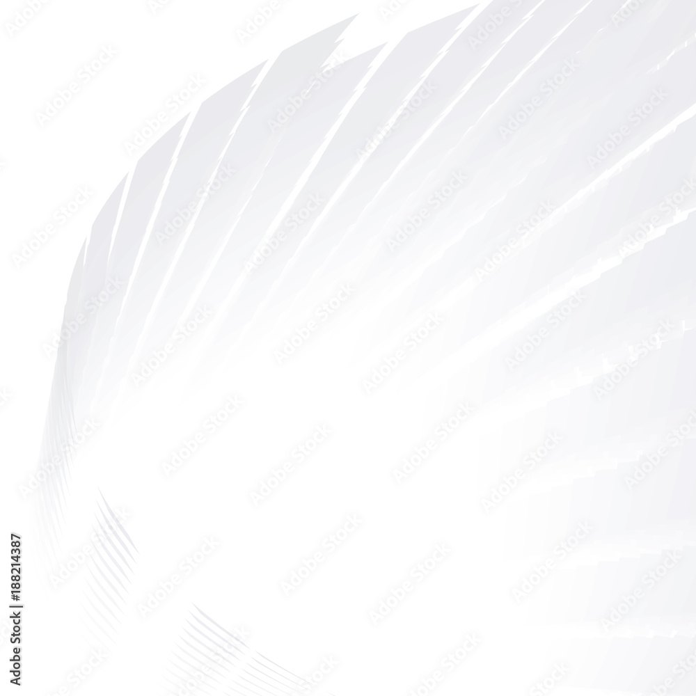 Aufkleber Abstract simple subtle white background. Light gray vector pattern