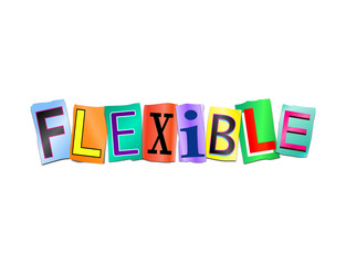 Flexible word concept.