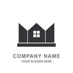 House Real Estate Building Architecture Logo Vector Icon 