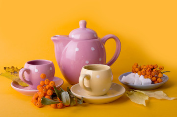 a tea set