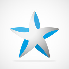 Star icon. Vector illustration.