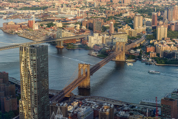 Fototapeta na wymiar Brooklyn Bridge in New York