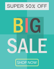 big sale banner