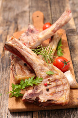 fried lamb chop