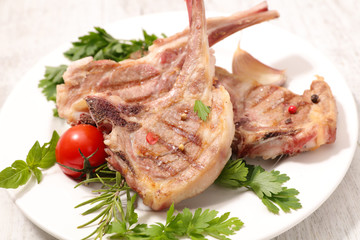 fried lamb chop