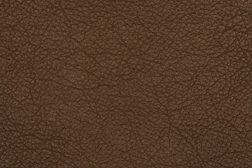 Fototapeta premium Natural brown leather texture.
