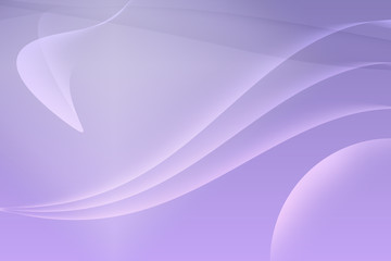 The purple background is abstract, with white light rotating in a circular wave, drawn back and forth smoothly.
