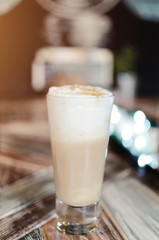 frappe coffee in the coffee shop