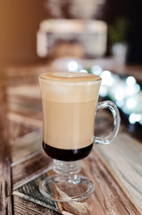 frappe coffee in the coffee shop