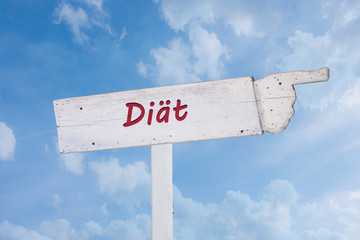 Schild 194 - Diät