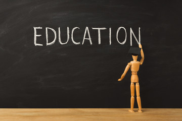 Back to school conceptual background