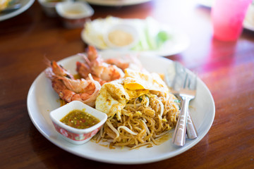 Pad Thai, Noodle Thai style.