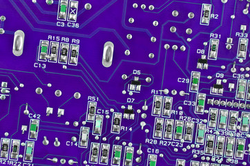 Circuit board background