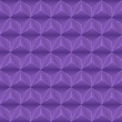 Abstract background with violet pyramids.