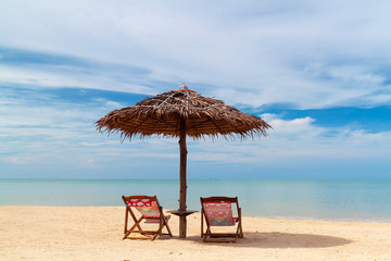 Beautiful tropical beach in Thailand