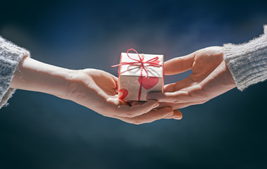 couple on Valentines day