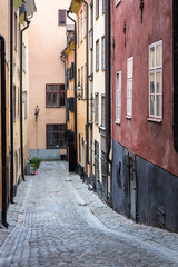 Fototapeta premium pavement in the old town, Stockholm