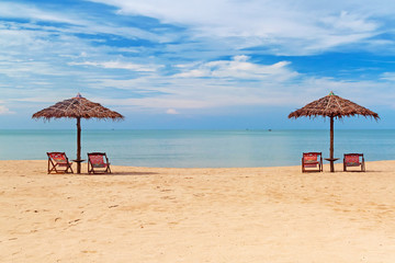 Beautiful tropical beach in Thailand