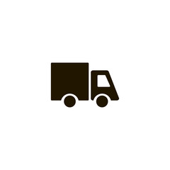 truck icon. flat design