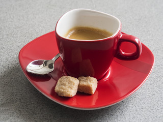 coffee cup on table