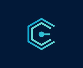 C logo letter 