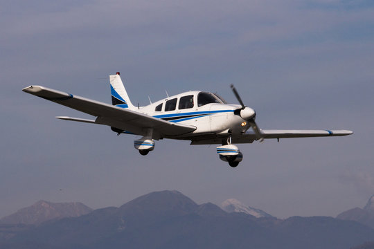 Aereoplano in volo