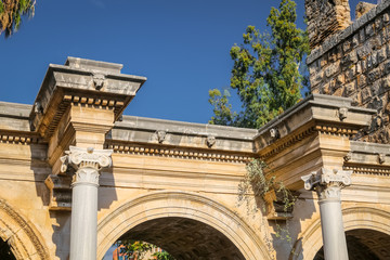 Hadrians Gate in Antalya, Turkey