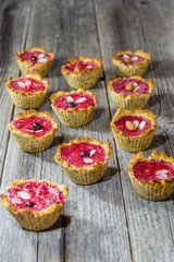 Raspberry muffins
