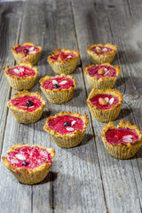 Raspberry muffins