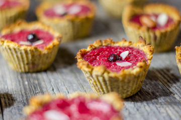 Raspberry muffins