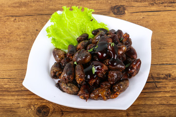 Chicken hearts