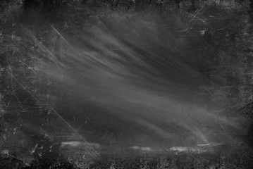 Black and white background abstract background. Scratched, vintage effect.