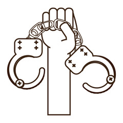 handcuffs icon image