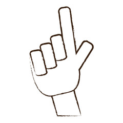 hand pointing icon