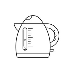 Icon line modern steel electrical kettle